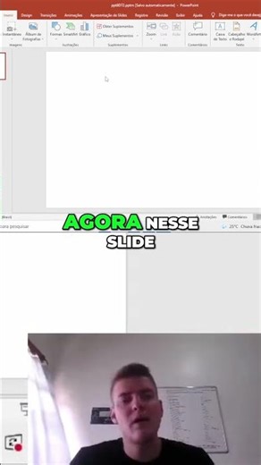 Gravar Tela e Áudio Pelo PowerPoint — Guia Rápido