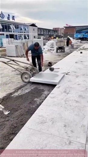 On-Site Tutorial: Correct Steps for Laying Cement Precast Slabs