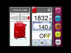 TEMPRO plus D TCU - Adjusting First Fill Time