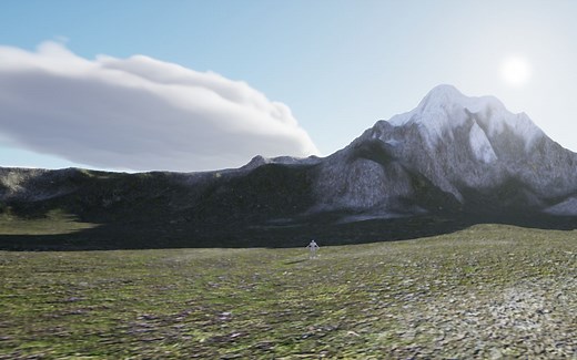 UE4还原world creator地形地貌，使用Quixel bridge贴图
