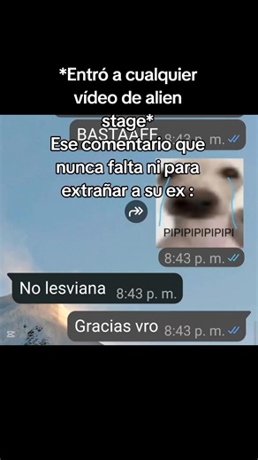 Extrañando a tu ex en Alien Stage