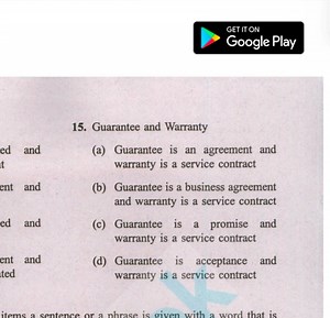 GET IT ON Google Play Guarantee and Warranty and (a) Guarantee ... | Filo