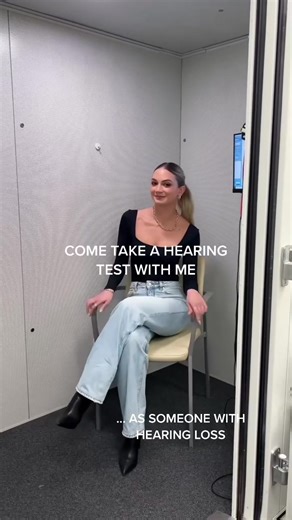 Come with me to get a hearing test as someone with hearing loss! It is so important to get your hearing checked each year - here’s what to expect! #hearingloss #hearinghealth #audiologist #audiology #hearingaids #comewithme