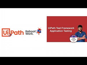 UiPath Tutorial | UiPath Test Framework - Application Testing