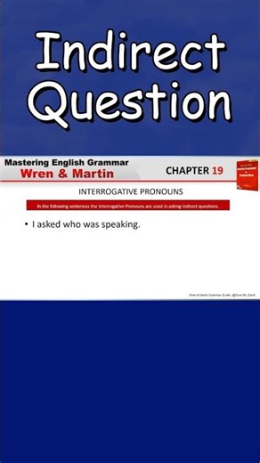 Indirect Questions Explained (Simply)