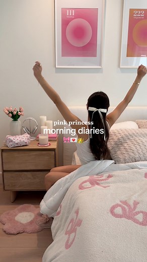 6K views · 47 reactions | Pink princess morning diaries  #selfcare #pinkprincess #morningroutine #beauty #skincare #girlythings | kirra.mov | Facebook