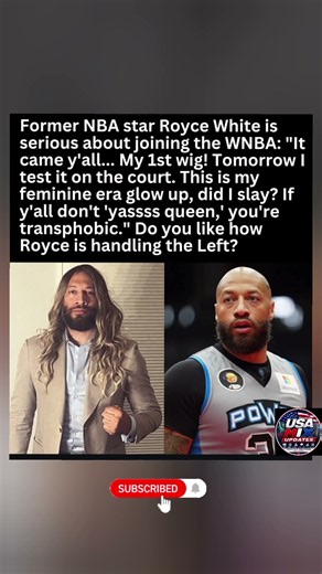 Former NBA Star Royce White Goes Viral Joining the WNBA?! 🏀 wigs#nba#usa