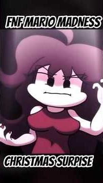 FNF - Mario's Madness [Cutscene] (Christmas Surprise) (FNF MOD) #shorts