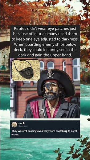 Why Pirates Wore Eye Patches ☠️🏴‍☠️