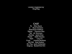 Kung Fu Panda 3 (2007) End Credits