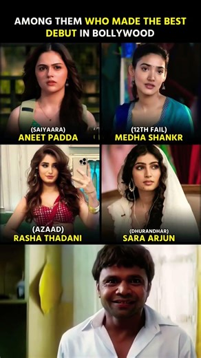 WHO MADE THE BEST BOLLYWOOD DEBUT? 💥👀 Fresh faces, strong performances... but only ONE can win 🏆