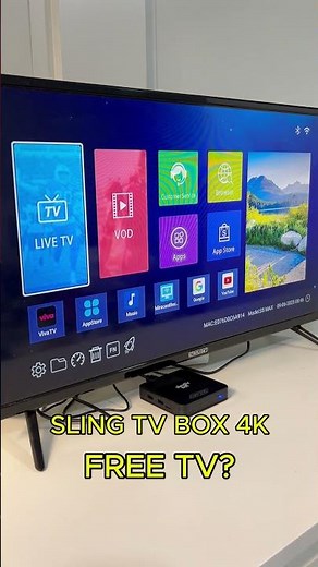 SlingTV Box S5 Max - Live Channels, On-Demand Movies & Series #shortvideo