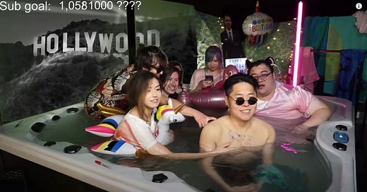 Pokimane's hot-tub stream was not what the Internet expected it to be