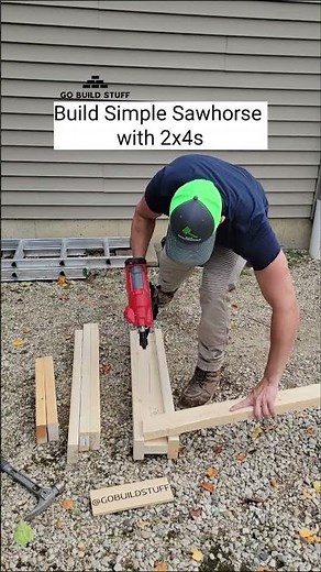 Build A Sawhorse