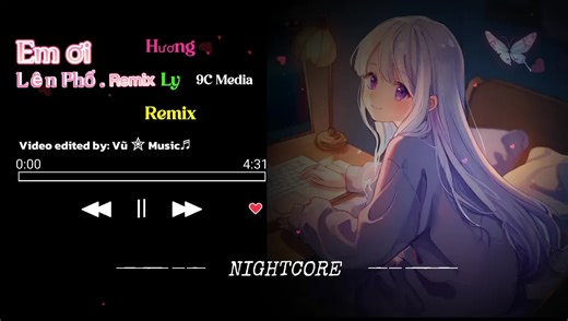 Em Ơi Lên Phố (Tipo Remix) - Hương Ly & 9C Media #nhacremix #quangvumusic28