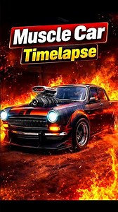 Old Soviet Car Turned Into a Muscle Car 😱 | Full Build Timelapse