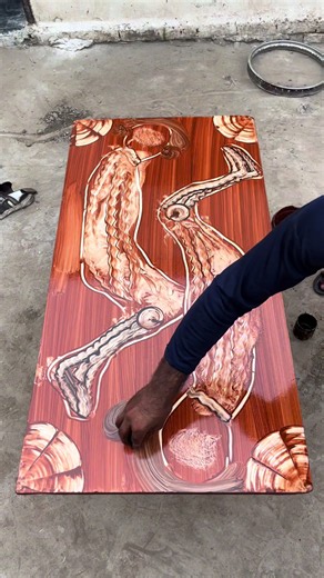 Furniture polish marble design #foruyou #tiktok #treanding #viralvideos #plzsupport