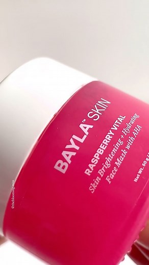 Shivani | UGC creator ✨ | 🌟 Raspberry Radiance Routine 🌟 First up, the Raspberry Cleanser from @baylaskin 🍇✨ Infused with raspberry seed and extract, this cleanser... | Instagram