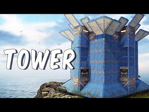The TOWER - 3x3 - 5 Bunkers - Small Group / Rust Base Design