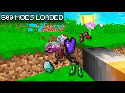 Minecraft Randomizer But With 100's Of Mods...