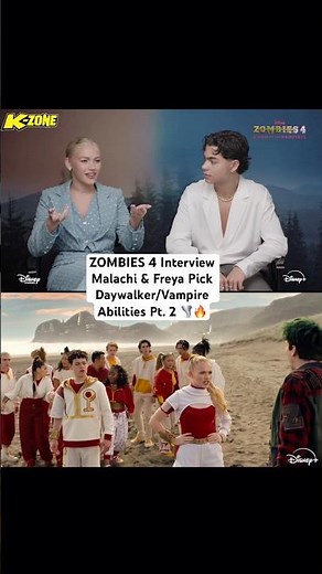 “I’ve done everything I want to” Freya Skye & Malachi Barton pick vampire/daywalker Pt 2 #ZOMBIES 4