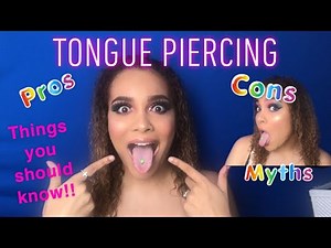 Tongue Piercing | Pros and Cons | Ry Leeana