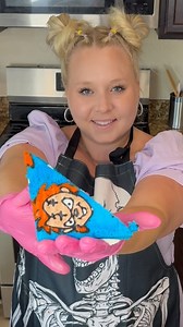 351K views · 385 reactions | Chucky Cake Sandwiches  All my summerween cakes are available at @thecollectivemarketaz (while supplies last) #summerween #halloween #chucky #chuckydoll #cake #cakesandwich #cakedecorating #spookyseason #spooky #chuckycake | Dani Bell | Facebook