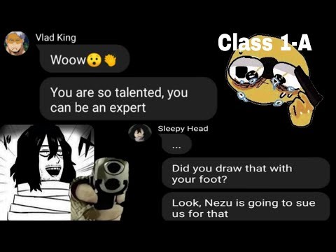 How Aizawa ROASTS Class 1-A ||MHA X y/n|| Steven He Skit