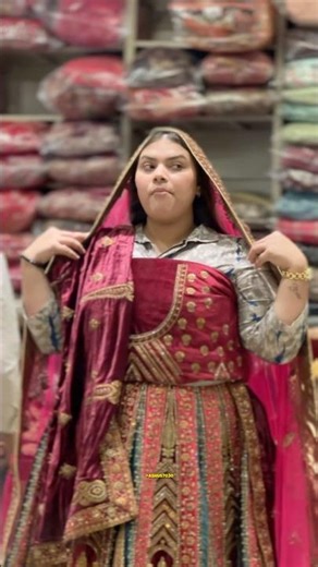 Shaadi ka Lehnga select kardiya😍 #shorts #minivlog #vlog