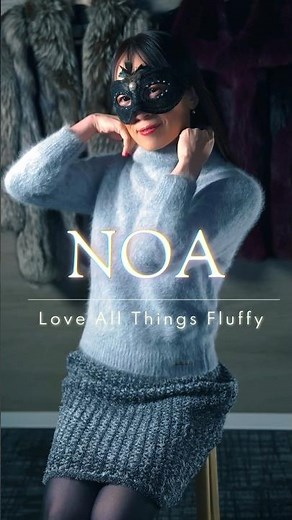 I just love fluffy Angora Sweaters!