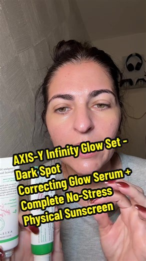 AXIS-Y Infinity Glow Set - Dark Spot Correcting Glow Serum   Complete No-Stress Physical Sunscreen Vegan Korean Skin Care Bundle#axisy #skincare #skincaretips #blackfriday #axisypartner