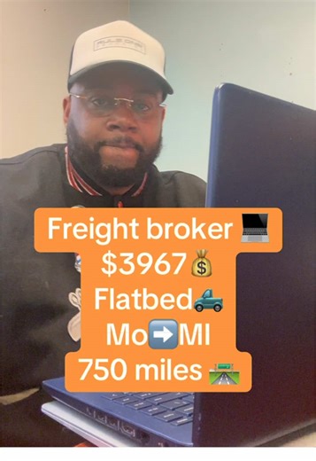 Mo to mi #fyp #trucking #freight