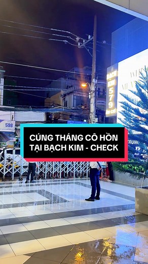 Cúng Tháng Cô Hồn Tại Bạch Kim