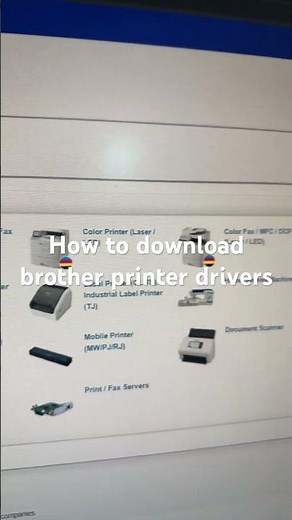 How to download brother printer drivers