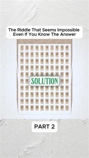 The Riddle That Seems Impossible Even If You Know The Answer#didyouknow #education #math #fyp #riddles
