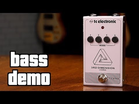 TC Electronic 3rd Dimension Bass Demo