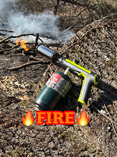 How to Start a Fire Fast with a Propane Torch