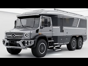 Craziest 2026 Mercedes-Benz Unimog 6x6 – Armored Luxury Camper Built for War!