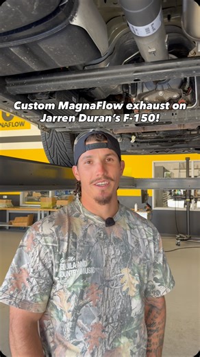 Volume up for Jarren’s supercharged F-150 🔥 @duranjarren F-150 got a custom #MagnaFlow exhaust system with dual tips through the bedside. | Magnaflow