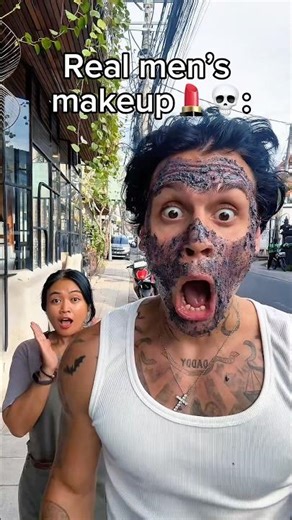 Real Men’s makeup tutorial💄💀#real #tutorial #stepbystep #tips #transformation #shelove