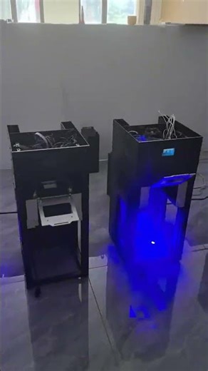 Desktop SLS 3D Printer Mass Production Test #sls #3dprinting