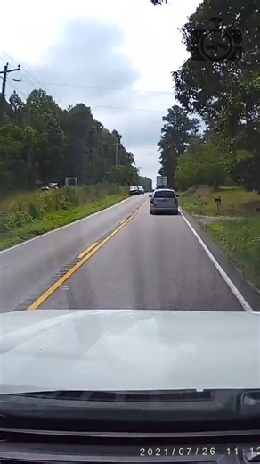 23K views · 555 reactions | "The speed limit is 55mph. The red Ford may have broken down the and couldn't move but if not, what a stupid place to pull over.His trailer was empty and he wasn't loaded and/orhis brakes were out of adjustment and the left side was doing all the braking.The sheriffs deputy wasn't too bright either.Almost gets demolished by tractor trailer." | Dashcam Lessons | Facebook