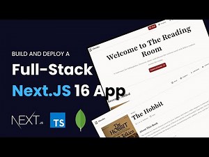 Build and Deploy a Book Library App with Next.js 16, TypeScript and MongoDB