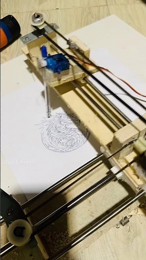 Diy Drawing machine testing arduino project