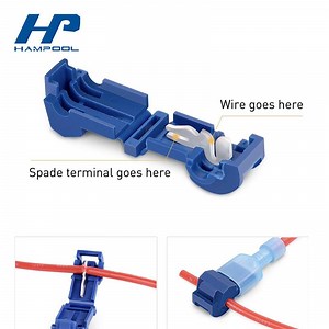 [Hot Item] Nylon T Tap Red Colour Connector Quick Splice Scotch Lock