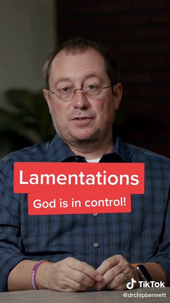 Understanding God's Control: Lamentations of Jeremiah