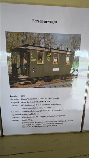 Easter on the Schwarzbachbahn railway - Wagon information