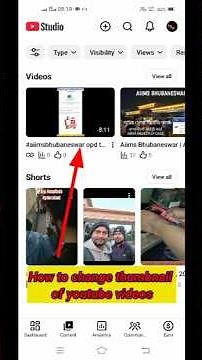 how to add thumbnail on YouTube video| #shorts #thumbnail #tech #youtubeshorts