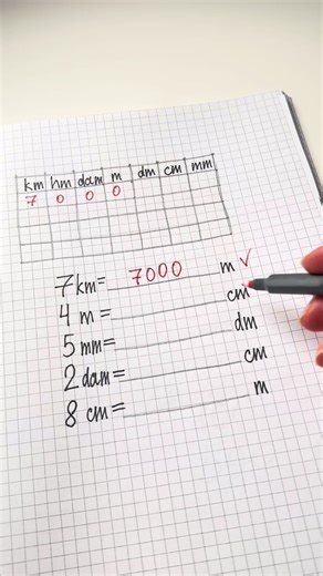 Easy math #math #docmathematic #mathhacks #metricsystem