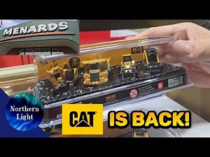 Menards HO, N, & O Diecast Masters CAT Construction Equipment is BACK! | Holiday 2025